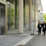 Mireille FAUGERE visite le nouveau bâtiment de l'hôpital Tenon