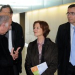 19 avril 2012 visite de Mireille FAUGERE du nouveau bâtiment de l'hôpital Tenon