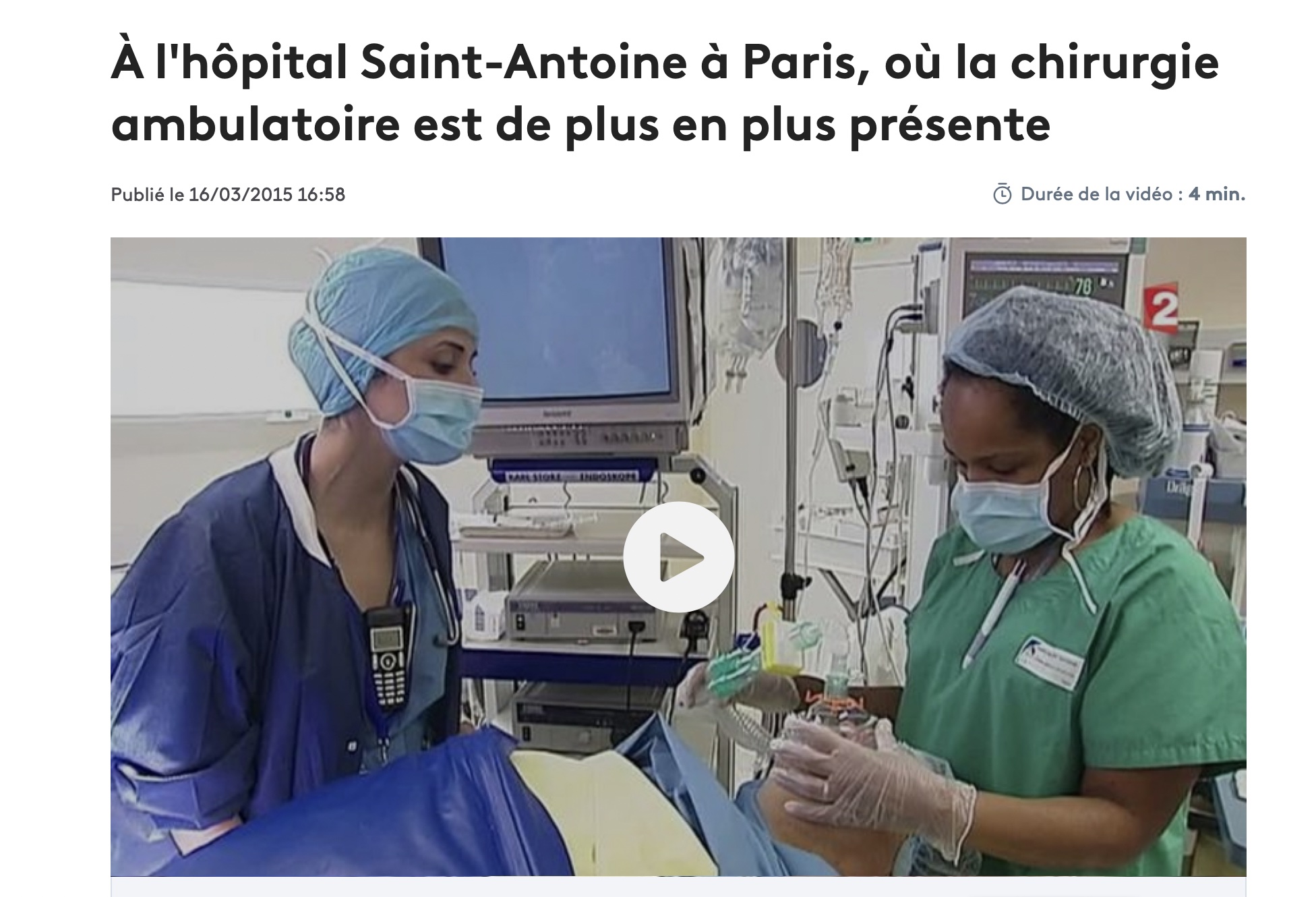 Pr Jérémie Lefevre Service de chirurgie générale et digestive Hôpital